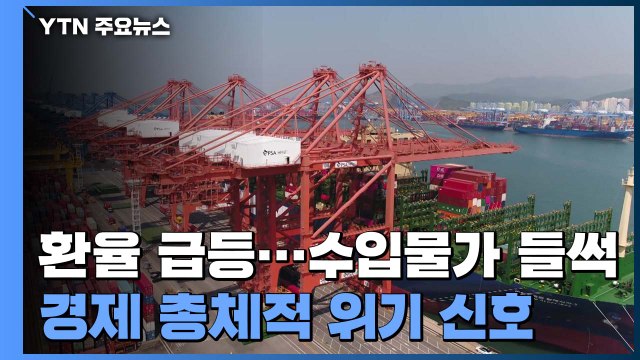 환율 급등에 수입물가 '들썩'...경제 '총체적 위기' 신호 / YTN