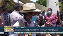 Campesinos guatemaltecos demandan justicia por continuos desalojos