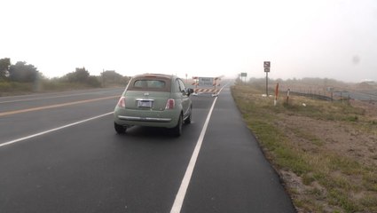 Couple planning wedding gets stuck on bridge due to storm