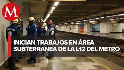 Inician trabajos de mejoramiento en las curvas de la línea 12 del metro CdMx