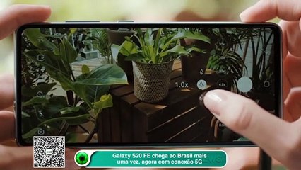 Galaxy S20 FE chega ao Brasil mais uma vez, agora com conexão 5G