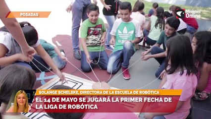 El 14 de mayo se jugará la primera fecha de la Liga de Robótica
