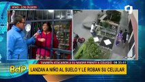 ¡Alarmante! Se incrementan asaltos a escolares en las calles de Lima