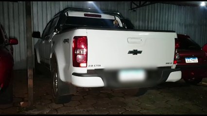 S10 tomada em assalto no Claudete foi encontrada em estacionamento de supermercado