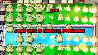 Plants vs Zombies Hack - 1 Snow Pea vs Tall-Nut vs All Zombie