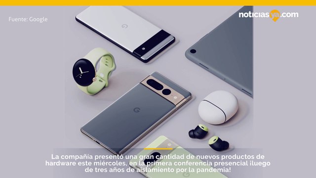 Google anuncia nuevos teléfonos inteligentes, un reloj y una tableta en su conferencia de desarrolladores I/O