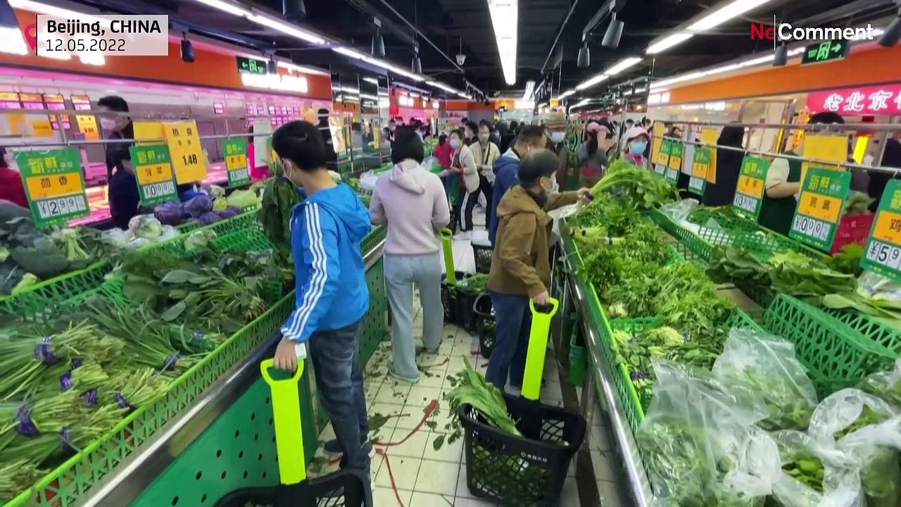Vorratskäufe in Peking: Angst vor erneuten Ausgangseinschränkungen