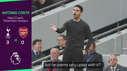 Arteta needs to stop complaining - Conte