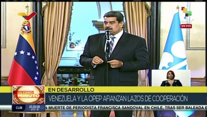 El Presidente Nicolás Maduro comenta sobre momentos significatvos de la OPEP