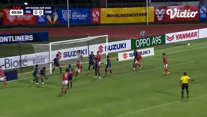 Highlight - Indonesia vs Kamboja - AFF Suzuki Cup 2020