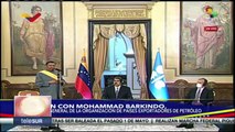 Secretario General de la OPEP sostiene encuentro con Presidente Nicolás Maduro