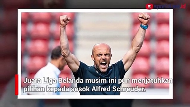 Pengganti Erik ten Hag, Ajax Amsterdam Resmi Tunjuk Alfred Schreuder