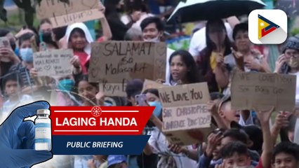 Sen. Go, personal na naghatid ng ayuda sa probinsya ng Samal