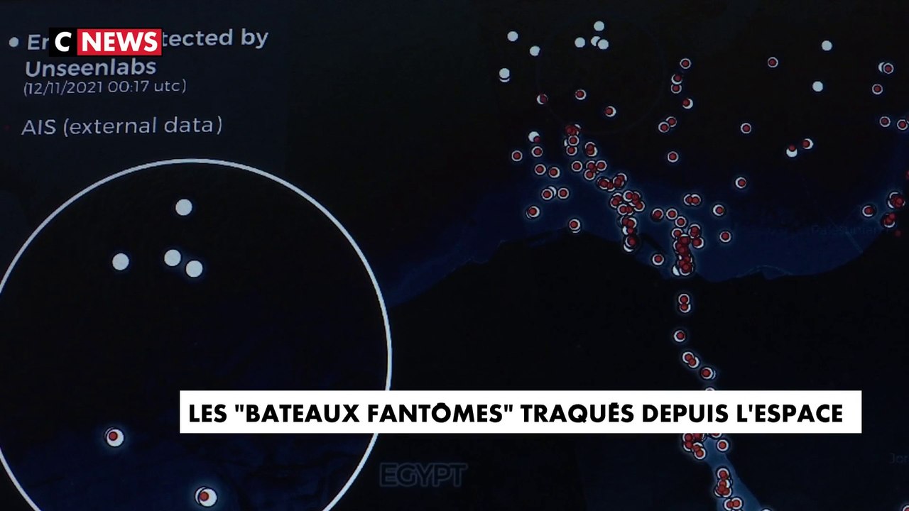 Les «bateaux fantômes traqués» depuis l'espace