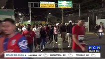Se reportan enfrentamientos en las afueras del Estadio de la capital