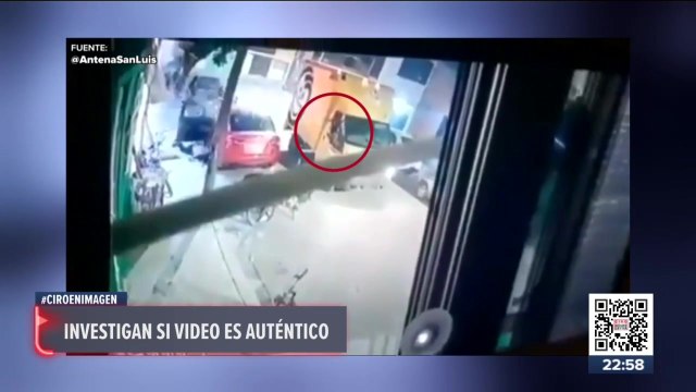 Hombres armados atacan desde un camión de Sabritas a personas en SLP