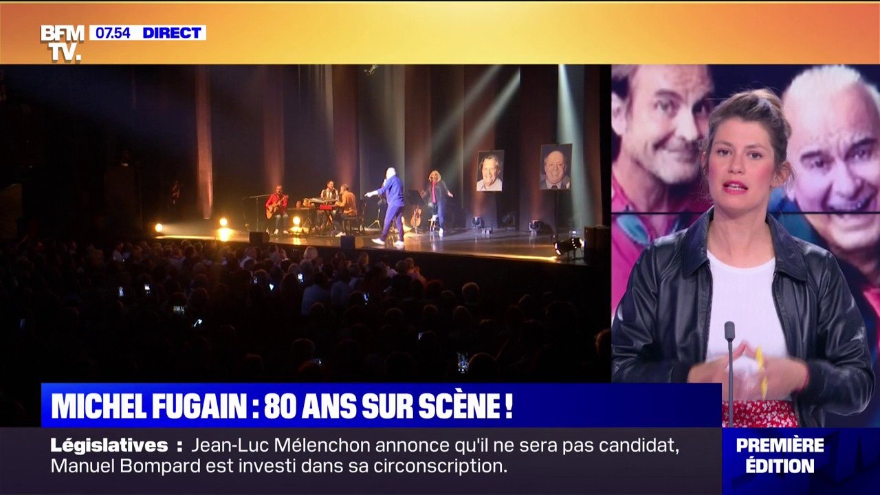 Michel Fugain a fêté ses 80 ans sur scène au théâtre Bobino