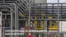 Újabb gázvezetéket zárt el az orosz energiaóriás