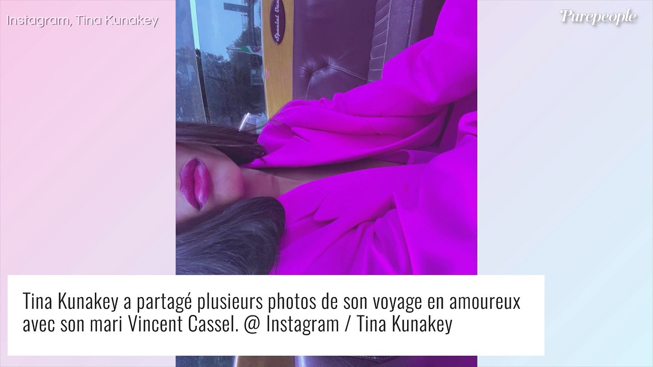 Vincent Cassel et Tina Kunakey : "En amoureux" à Venise, le couple partage des photos