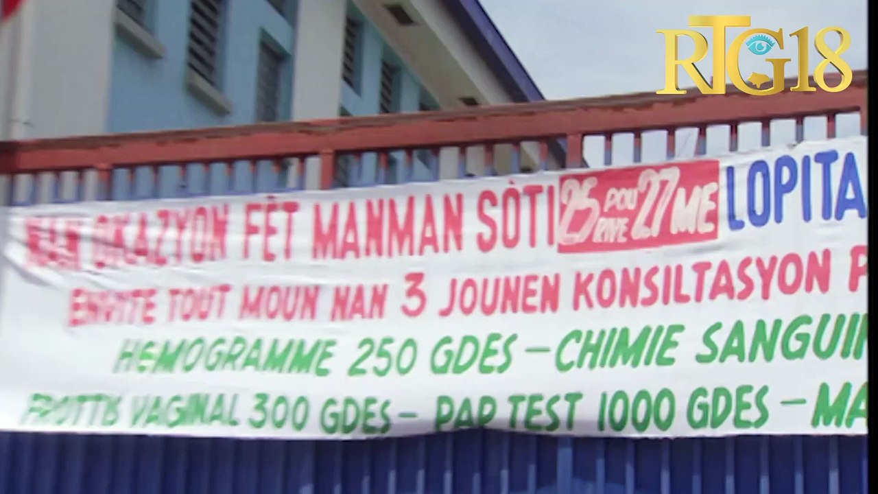 Direktè adjwen lopital Saint François de Sales la anonse 3 jounen pòt louvri sòti 25 pou bout 27 Me