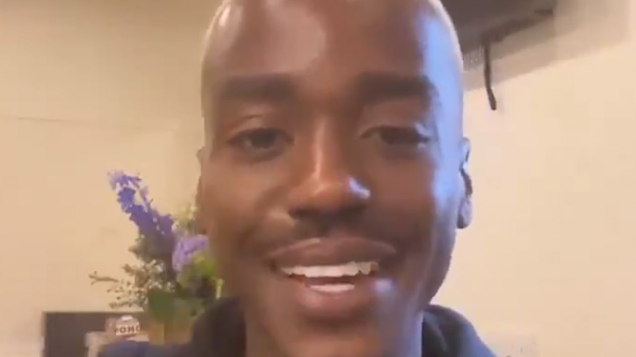 Doctor Who stars Ncuti Gatwa and Sylvester McCoy share sweet messages