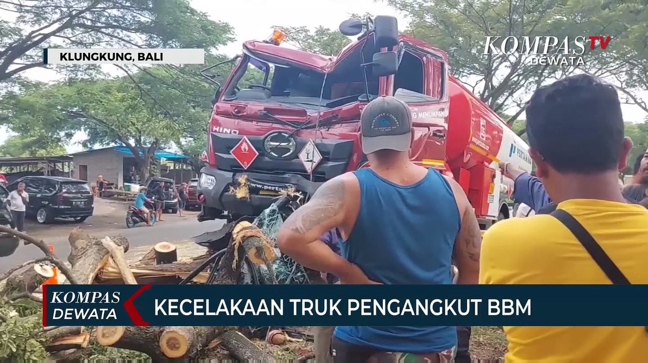 Kecelakaan Truk Pengangkut BBM