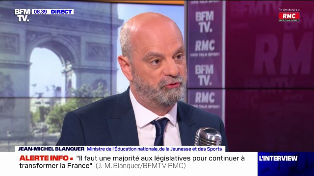 Rehausser le niveau tout en rehaussant le plaisir d'apprendre : Jean-Michel Blanquer s'exprime sur le nouveau bac