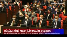 Düşük faizli kredi için maliye devrede!