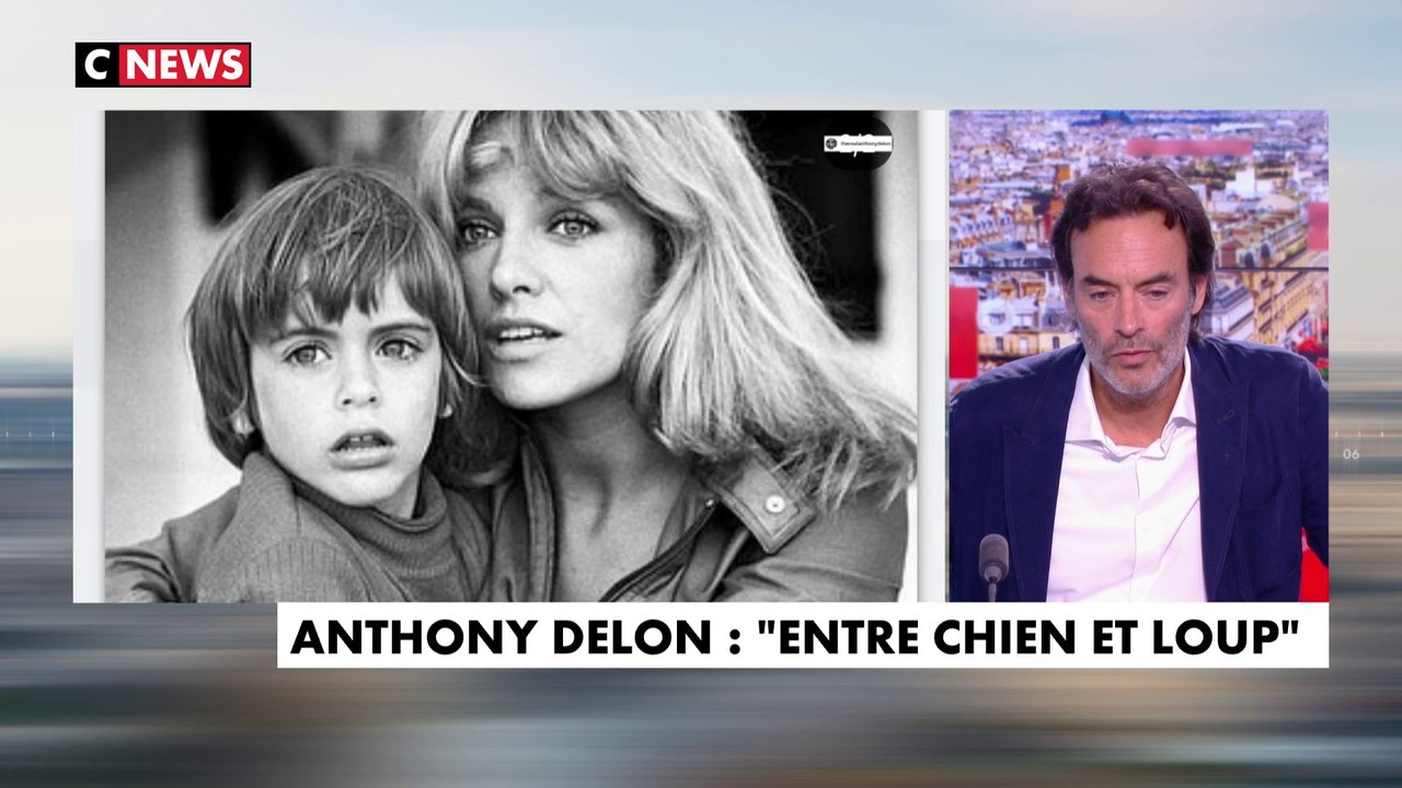 Anthony Delon : «J’ai passé plus de temps avec ma marraine qu’avec mes parents»