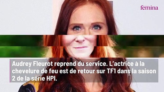 Audrey Fleurot : sexy dans la série HPI... Sa poitrine dévoilée dans une robe au décolleté pigeonnant