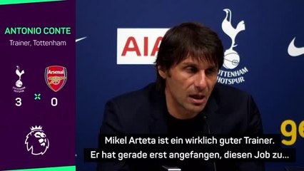 Conte: "Arteta muss aufhören, sich zu beschweren"