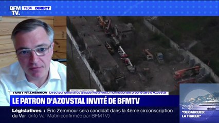 L'un des dirigeants d'Azovstal affirme sur BFMTV que "les frappes aériennes continuent" sur l'aciérie