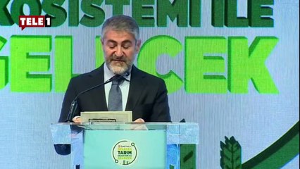 Bakan Nebati metni hızlı okumaya çalışırken dili dolandı
