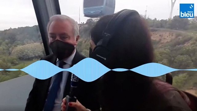 Jean-Luc Moudenc parmi les premiers voyageurs à bord de Téléo