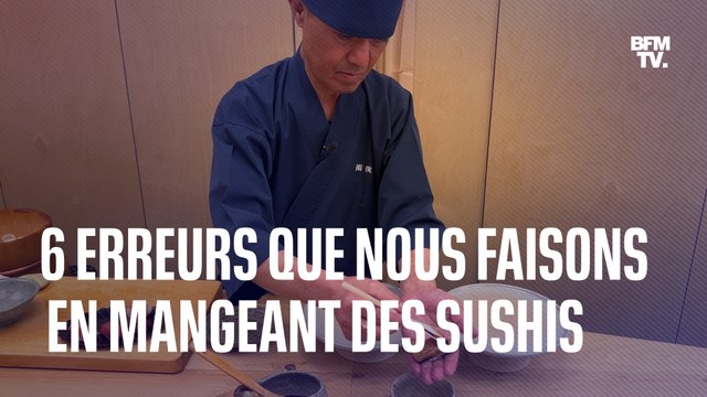 Un chef nippon nous montre enfin comment manger des sushis comme un VRAI japonais