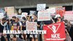 Youth groups hold protest outside the Comelec office in Cebu