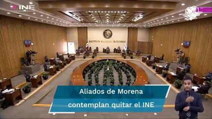 Aliados de Morena nunca plantearon  desaparecer al INE #EnPortada