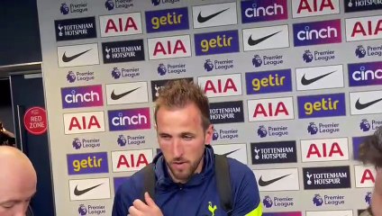 Harry Kane interview after scoring a brace in the north London derby