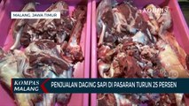 Imbas PKM Pada Hewan Ternak, Penjualan Daging Sapi di Pasaran Menurun