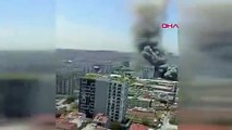 İstanbul'da büyük yangın! Dumanlar gökyüzünü kapladı