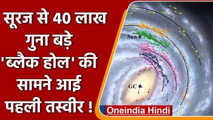 Black Hole In Milky Way: आकाशगंगा के बीच विशाल ब्लैक होल की तस्वीर आई सामने | वनइंडिया हिंदी