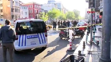 Beyoğlu'nda kardeşlerin 'omuz atma' kavgası