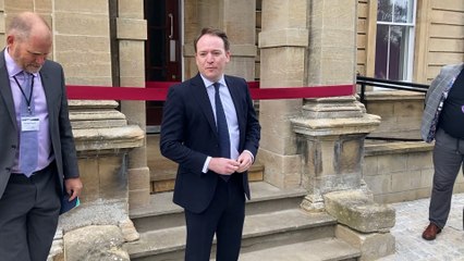 Gareth Davies MP officially opens the new Institute of Technology at Grantham College