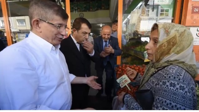 Vatandaş Davutoğlu’na böyle seslendi