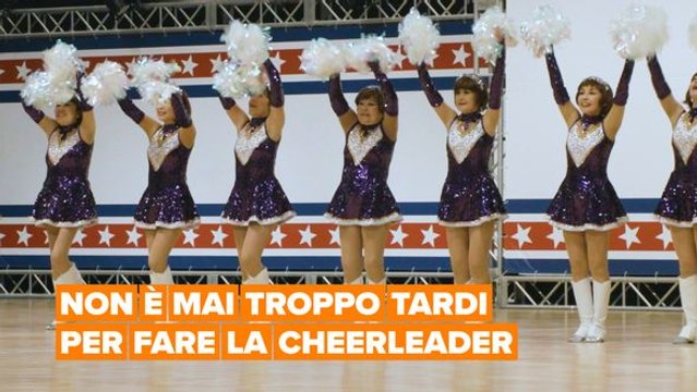 Non è mai troppo tardi per fare la cheerleader