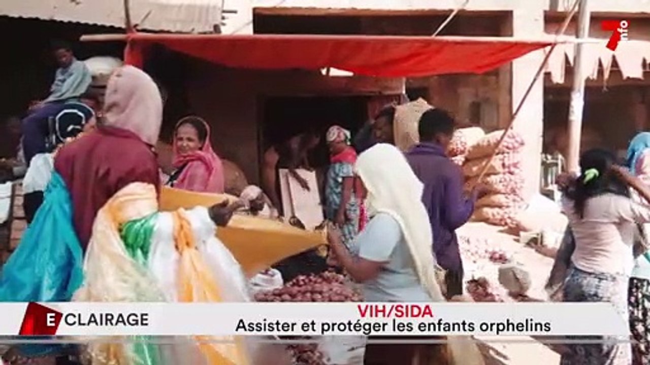 A la rencontre d'Odette, 12 ans et orpheline de père du fait du VIH-SIDA.