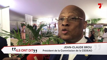 Jean-Claude Brou (président commission CEDEAO) : "Le désert avance de 5 Km chaque année"