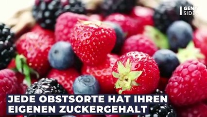 Erdbeere, Wassermelone oder Pflaumen? Diese Obstsorten haben nur wenig Zucker