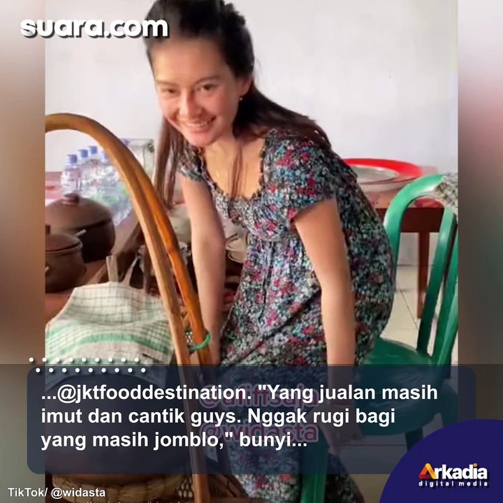 Berparas Cantik, Warganet Salfok Lihat Penjual Es Dawet Ini: Info Lokasi Maszeh