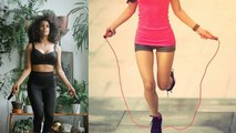 रस्सी कूदने से वजन कम होता है क्या ? | Skipping Rope Weight loss | Boldsky
